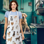 Tablier Fun Chien reproduit motif Services pour animaux de<br><div class="desc">Cette conception peut être personnalisée en choisissant l'option personnaliser pour ajouter du texte ou apporter d'autres modifications. Si ce produit a la possibilité de transférer la conception à un autre article, s'il vous plaît assurez-vous d'ajuster la conception pour s'adapter si nécessaire. Contactez-moi à colorflowcreations@gmail.com si vous souhaitez avoir cette conception...</div>