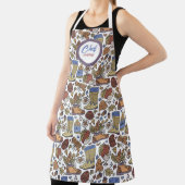 Tablier Fun Fall Boots Motif, Chefs Personnalisés Apron (Insitu)