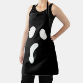 Tablier Fun Halloween boo face fantôme effrayant Parti (Insitu)