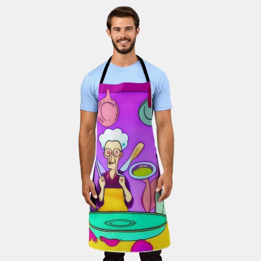 Tablier Fun Ladies in the Kitchen (Porté)