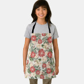 Tablier Fun moderne Festif Noël Poinsettia Fête (Insitu)