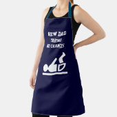 Tablier Fun NOUVEAU DAD couche Duty BLUE (Insitu)