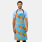 Tablier Fun Orange Frozen Pops Fun Joy Motif (Porté)