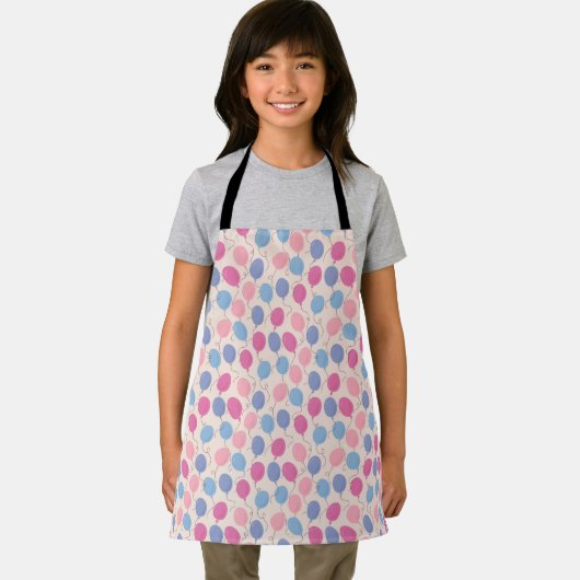 Tablier Fun Pastel Balloons Motif (Insitu)