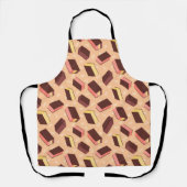 Tablier Fun Retro Napolitain Motif de sandwich à la crème (Recto)