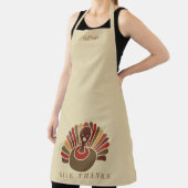 Tablier Fun Thanksgiving Turquie Fête personnalisée (Insitu)