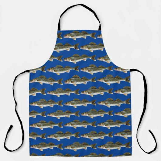 Tablier Fun Walleye Motif (Recto)