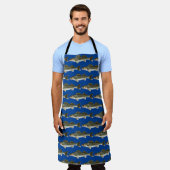 Tablier Fun Walleye Motif (Porté)
