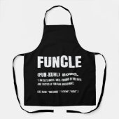 Tablier Funcle Funny Uncle Definition (Recto)