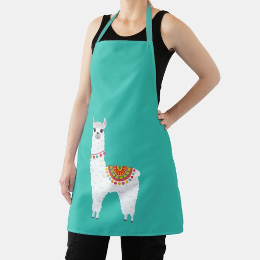 Tablier Funky Alpaca lamama drame animal mignon (Insitu)