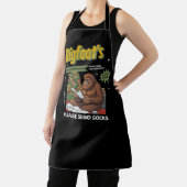 Tablier Funky Christmas Bigfoot Lettre à Père Noël (Insitu)