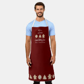 Tablier Funky Cookie Baking Crew Maman Baking Apron (Porté)