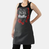 Tablier Funky Crawfish Boil Master Dark Grey Custom Chef (Insitu)
