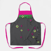 Tablier Funky Mombie Zombie Eyeball Poppin’ Funny (Recto)