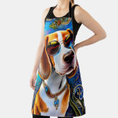 Tablier Funky Retro Beagle (Insitu)