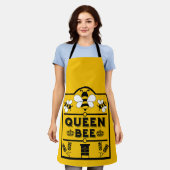 Tablier Funny Apiary Honey Queen Bee (Porté)