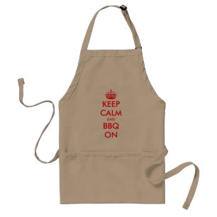 Tablier Funny apron   Keep calm et BBQ on