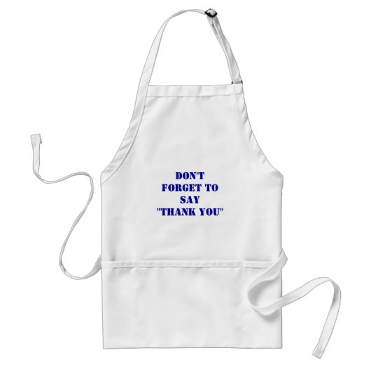 TABLIER FUNNY APRONS (Devant)