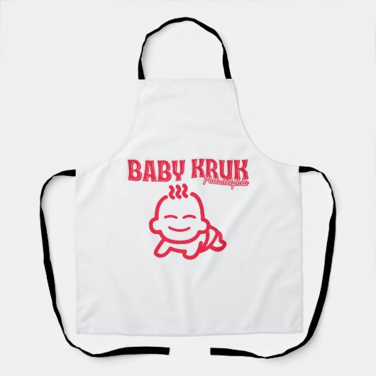 Tablier Funny Baby Kruk Philadelphia Premium (Recto)