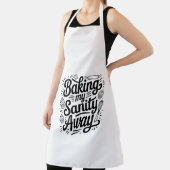Tablier Funny Baking Mom Apron – Baking My Sanity Away (Insitu)