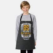 Tablier Funny Baseball Sarcasme (Porté)