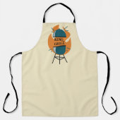 Tablier Funny BBBQ King of the Grill (Recto)