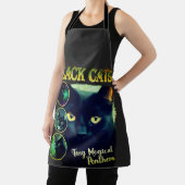 Tablier Funny Black Amoureux des chats Faux Bootleg 90s Gr (Insitu)