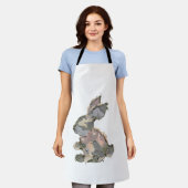 Tablier Funny Bunny Crochet Patchwork Camo Rabbit Happy Ea (Porté)