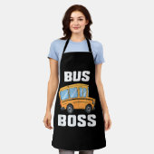 Tablier Funny Bus Boss School Bus Driver (Porté)