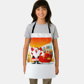 Tablier Funny Cartoon Santa Claus (Insitu)