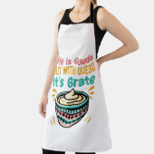 Tablier Funny Cheese Gouda Queso Food Pun  (Insitu)