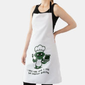 Tablier Funny Coder Apron — I Cook Like I Code (Insitu)