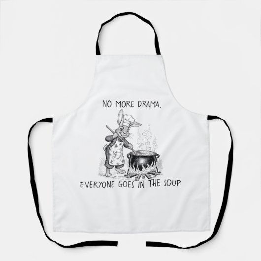 Tablier Funny Cooking Apron for Chefs All-Over Print Apron (Recto)