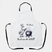 Tablier Funny Cooking for Chef All-Over Print Apron (Recto)