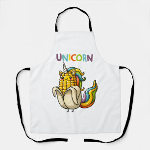 Tablier Funny Corn Unicorn