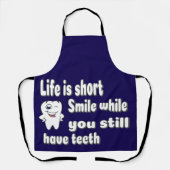 Tablier Funny Dental Quote (Recto)