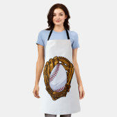 Tablier Funny Easter Egg Baseball Egg Hunting Easter Day M (Porté)