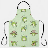 Tablier Funny Frogs on the Go (Recto)