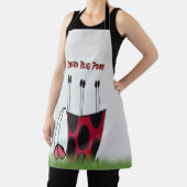 Tablier Funny Ladybug Dead Bug Yoga Pose (Insitu)