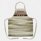 Tablier Funny Mummy Monster Cuisine Éffrayante Halloween A (Recto)