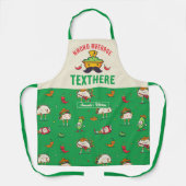 Tablier Funny Nacho Moyenne Nourriture Mexicaine Personnal (Recto)