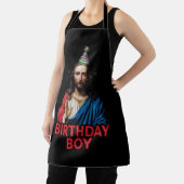 Tablier Funny Noël Jésus Enfant d'anniversaire (Insitu)