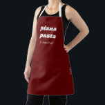 Tablier Funny Pizza Pasta Amore Nom Rouge Italie Cuisine<br><div class="desc">Drôle Pizza Pasta Amore Nom Cuisine Rouge Apron. Toutes les couleurs peuvent être changées !</div>