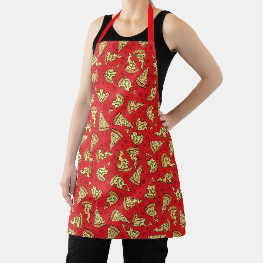 Tablier Funny Pizza Slices Motif alimentaire (Insitu)
