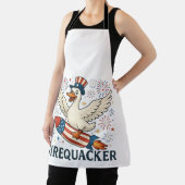 Tablier Funny Rubber Duck USA Patriotic Firequacker 4e (Insitu)