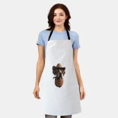 Tablier Funny Sheriff Chemise Chien Allemand Pointer Chien (Porté)