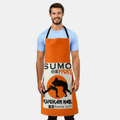 Tablier Funny Sumo Wrestler (Porté)