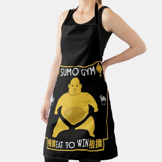 Tablier Funny Sumo Wrestler (Insitu)