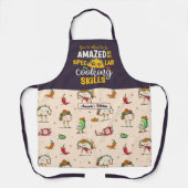 Tablier Funny Taco Pun Spectaculaire Cuisine Mexicaine (Recto)