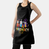 Tablier Funny Technicien en pharmacie Pharmacien Halloween (Insitu)